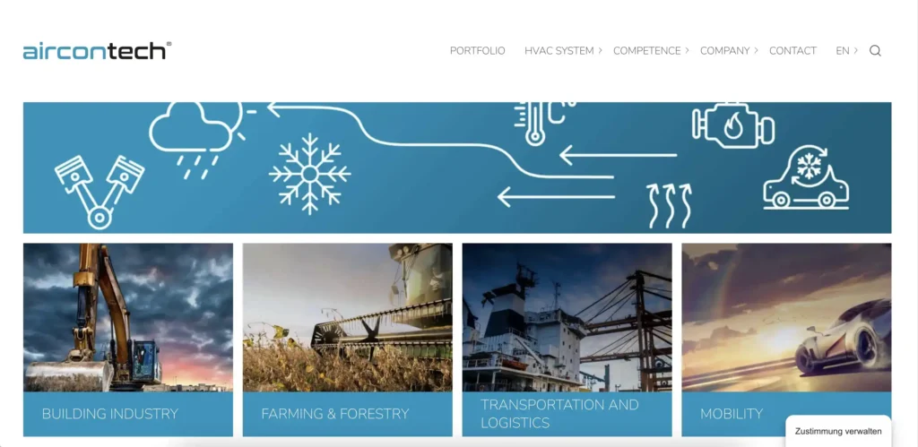Aircontech Website